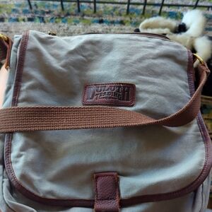 Duluth Trading Co Cross Body Canvas Bag